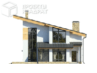 Проект w-188-1p Вид сзади