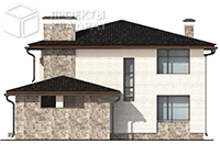 Проект w-207-1p Вид слева