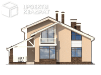 Проект w-211-1p Вид сзади