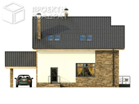 Проект w-213-1p Вид сзади