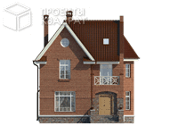 Проект w-217-1p Вид спереди