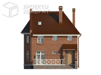 Проект w-217-1p Вид сзади