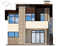 Проект w-231-1p Вид слева