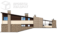 Проект w-231-1p Вид сзади