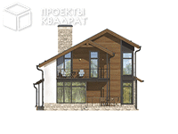 Проект w-271-1p Вид слева