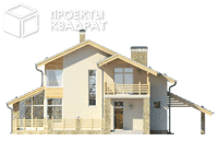 Проект w-278-1p Вид спереди