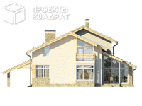 Проект w-278-1p Вид сзади