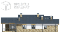 Проект w-279-1p Вид сзади