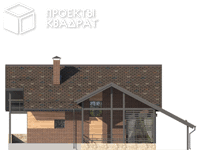 Проект w-281-1p Вид сзади