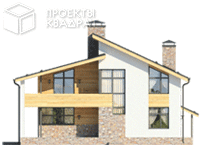 Проект w-282-1p Вид сзади