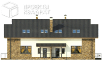 Проект w-289-1p Вид сзади