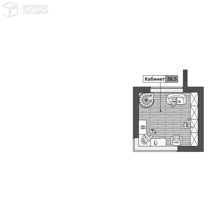 Проект w-305-1p Мансарда