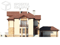 Проект w-460-1p Вид сзади