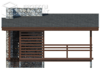 Проект y-021-1s Вид спереди