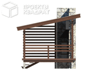 Проект y-021-1s Вид справа