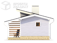 Проект y-030-1s Вид сзади