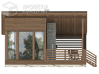 Проект y-045-1s Вид слева