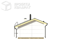 Проект y-048-1d Вид слева