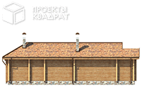 Проект y-117-1d Вид сзади