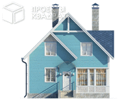 Проект y-134-1s Вид спереди