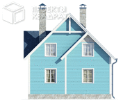 Проект y-134-1s Вид сзади