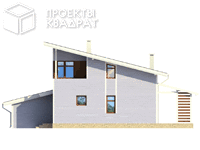 Проект y-151-1s Вид сзади