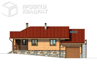 Проект y-160-1d Вид сзади