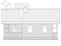 Проект y-189-1s Вид сзади