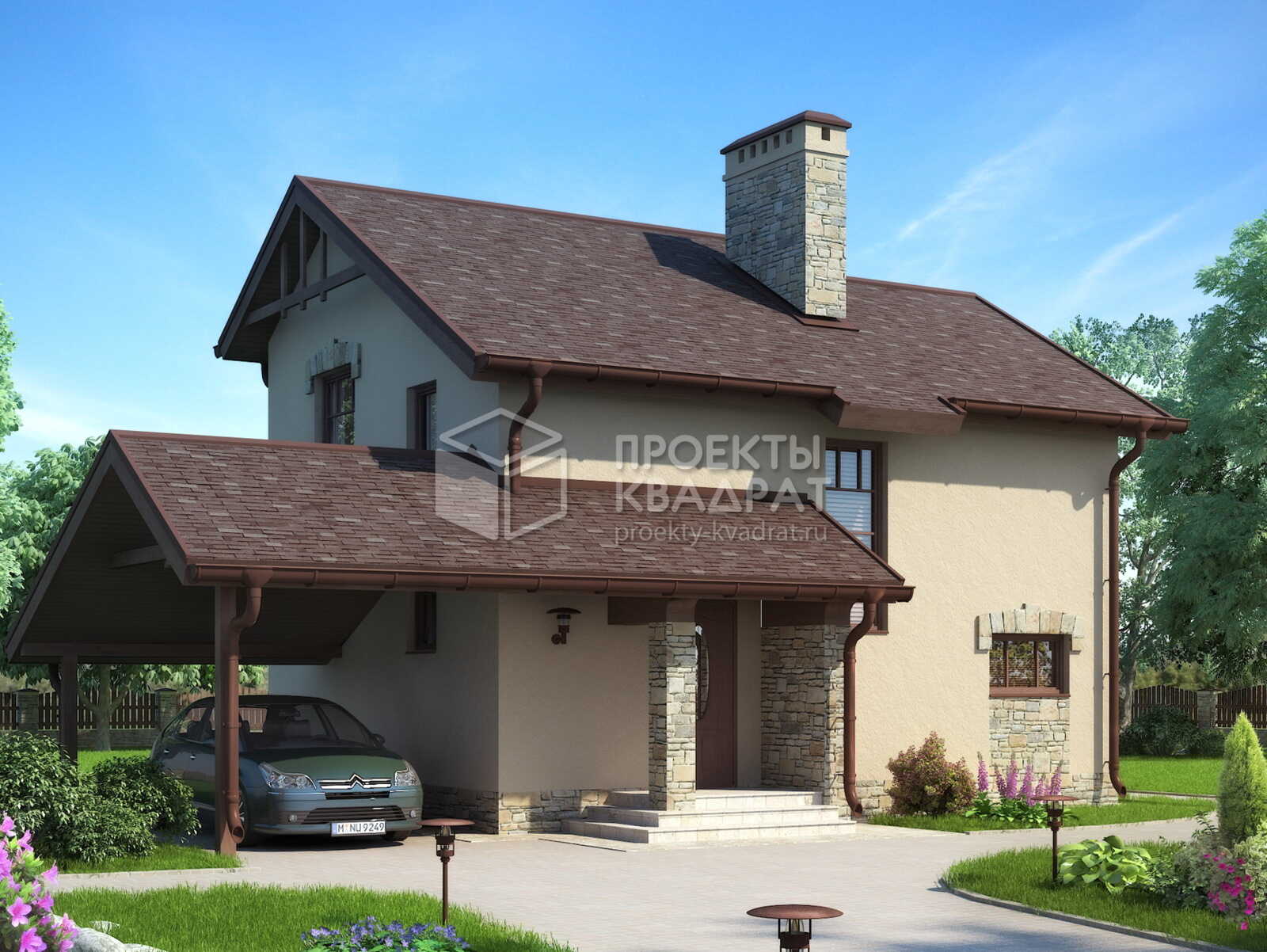 Проект w-109-1p Визуализация 1б