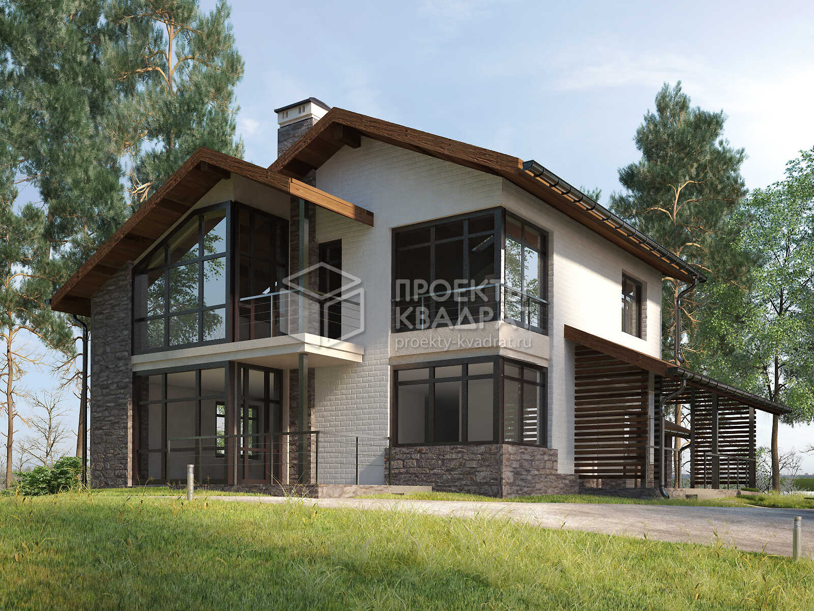 Проект w-275-1p Визуализация 1б